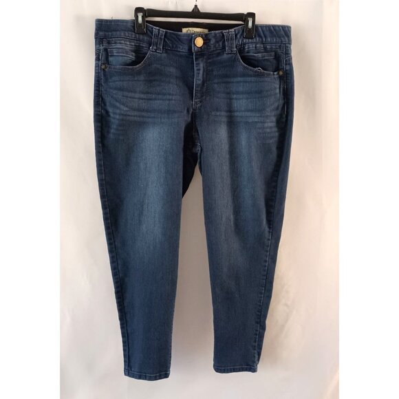 Democracy "Ab" Technology Slim Leg Stretch Jeans size 18 - Picture 1 of 8